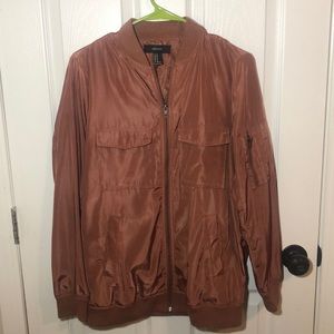 rosey pink bomber style jacket